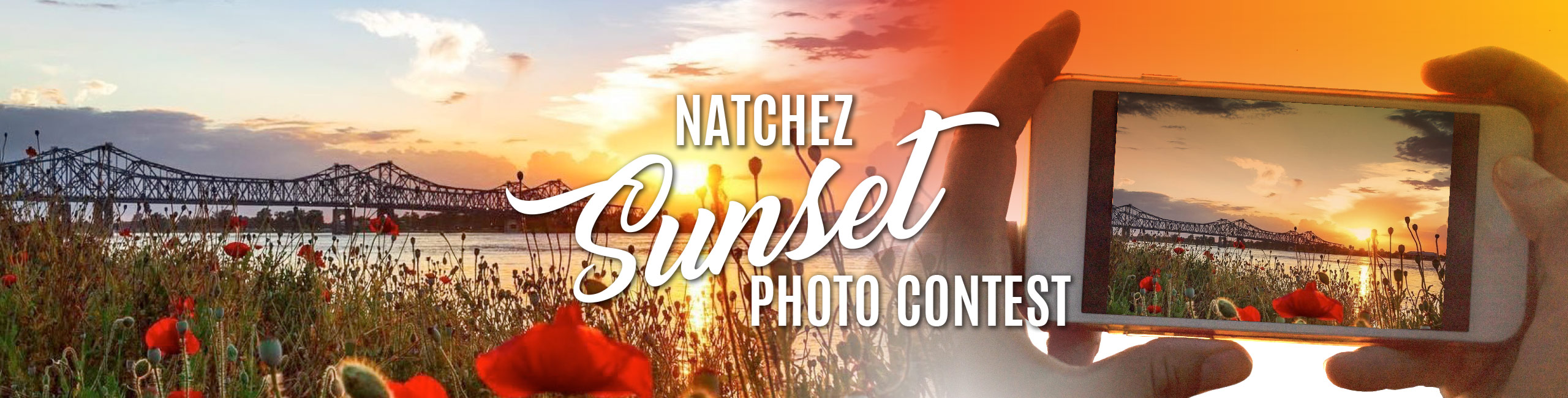 The Amateur Sunset Photo Contest : $500 Cash Prize Each Month Natchez ... Sunset Capital of the South!