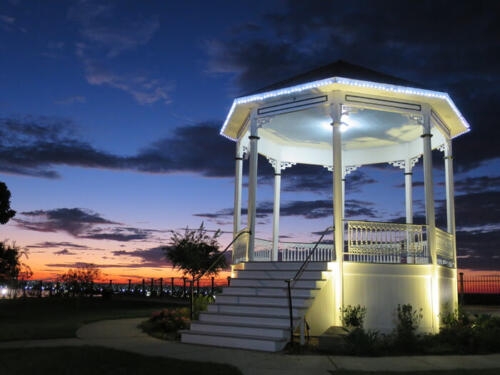 Gazebo-at-Sunset-by-Libby-Heard