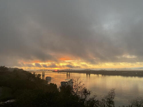 Sunset-Through-Fog-by-Jennie-Guido