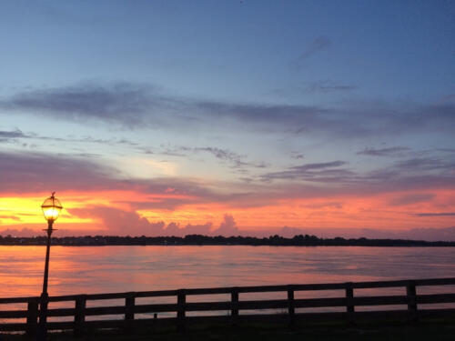 Sunset-and-lamp-by-Keith-Schwager