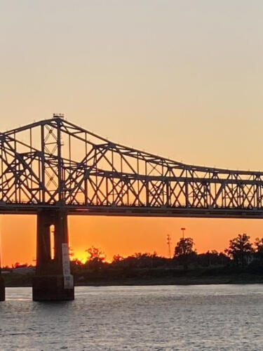 Sunset-from-a-River-Boat-by-Robyn-Jennings