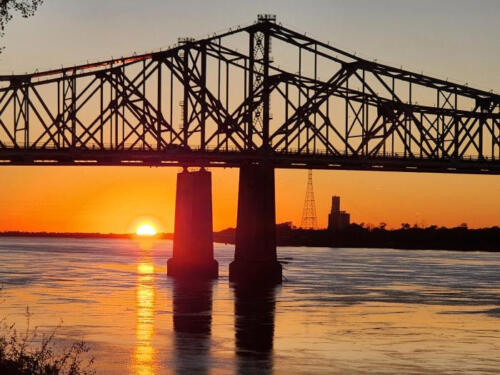 Sunset-in-Natchez-by-Larry-B-Green