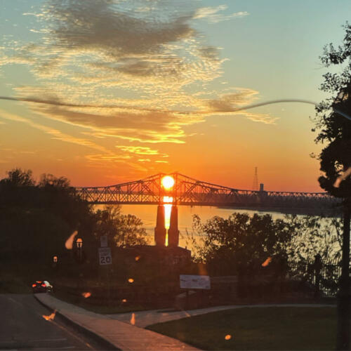 Sunset-on-the-Mississippi-by-Aidan-LeJeune