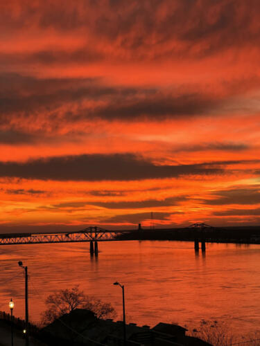 Winter-Sunset-by-Charles-Feltus